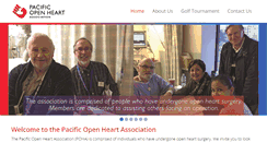 Desktop Screenshot of pacificopenheart.org